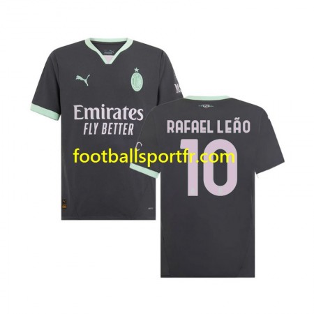 Tenue AC Milan Rafael Leao 10 Troisieme 2024-2025 Maillot de Foot